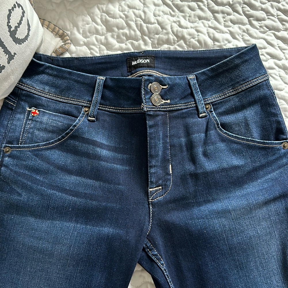 Hudson dark blue skinny jeans